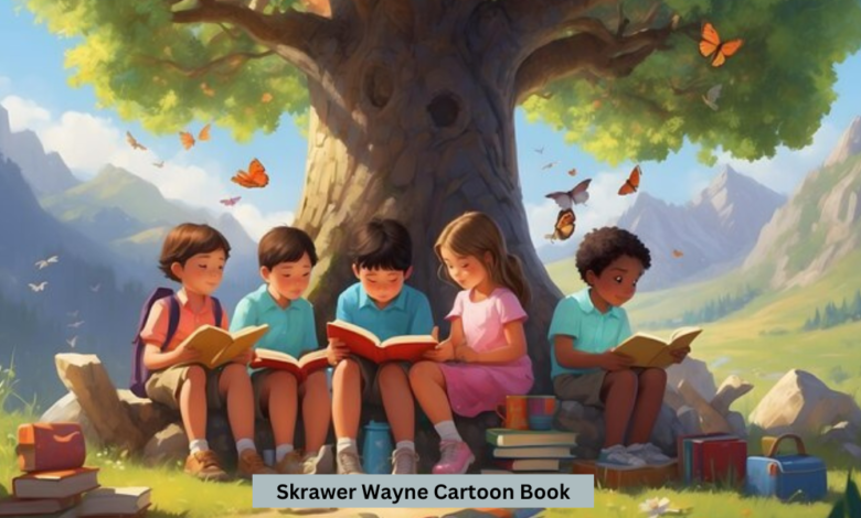 Skrawer Wayne Cartoon Book: