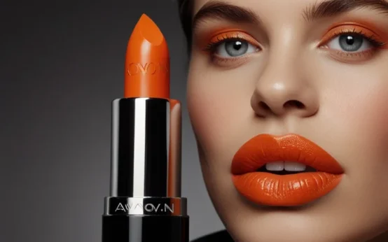 Orange Chiffon Avon Lipstick